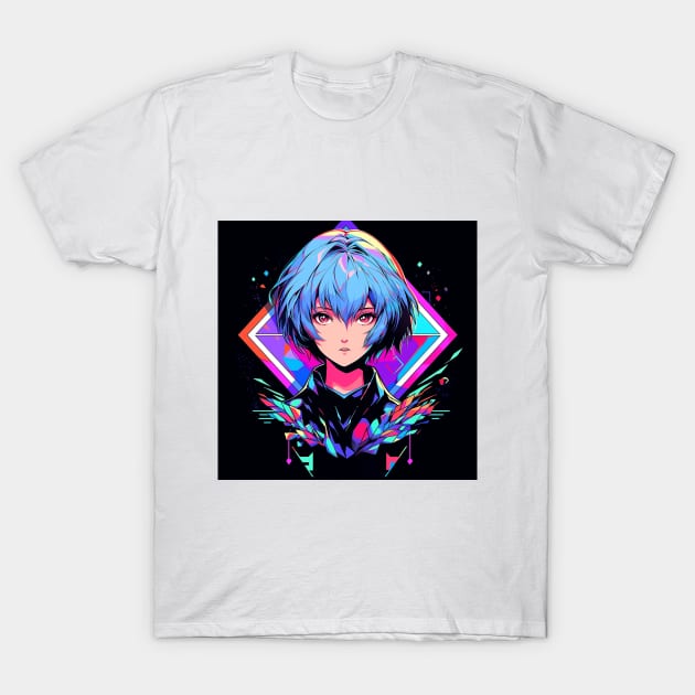 rei ayanami T-Shirt by WabiSabi Wonders